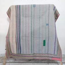 Vintage Kantha Quilt Handmade