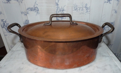 Vintage french solid copper - french,
