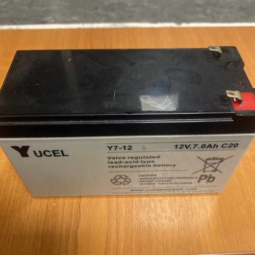 Yucel battery 12v 7ah - 12v,