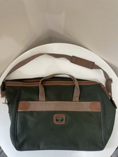 Green Antler Duffel Holdall Weekender Travel Bag Vintage