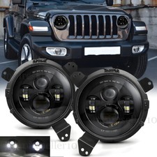 9" inch LED Headlights For Jeep Wrangler JL Gladiator 2018 2019 2020 2021 2022