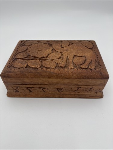 Vintage wooden puzzle - puzzle, box