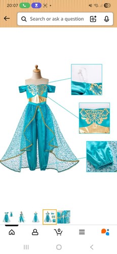 Brand new jasmine costume for - brand,
