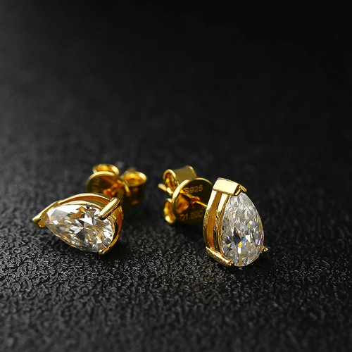 0ct lab created pear - 2.0ct,
