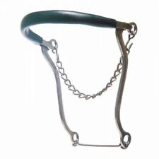 German Rubber Nose Hackamore, Bitless Horse Control - One Size