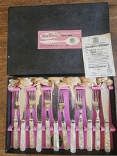 Vintage Viners Sheffield New World Thomas Turner Stainless Cutlery New In Box