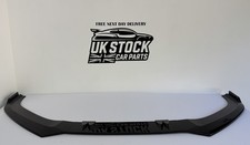 FOR AUDI TTRS MK3 8S 2016-2020 GLOSS BLACK FRONT LIP SPLITTER SPOILER