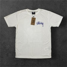 Mens White Stussy T Shirt