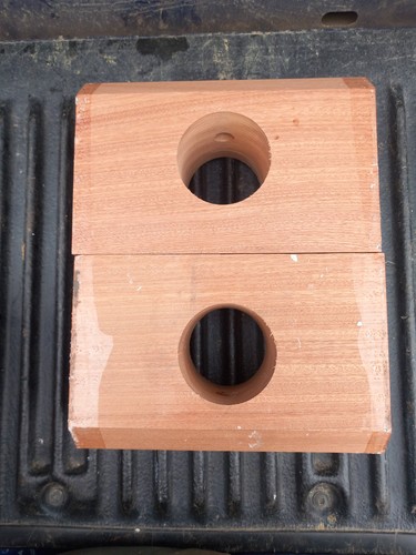 Timber bearing block - timber,