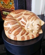 Vintage Quail Pottery Cat