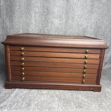 Vtg. Wooden Collector Coin