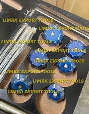 GM BIG BLOCK 427-454-366 HEADS 3 ANGELS CUT VALVE SEAT CUTTER SET CARBIDE TIPPED