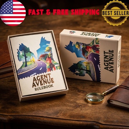 Agent avenue board game - agent,