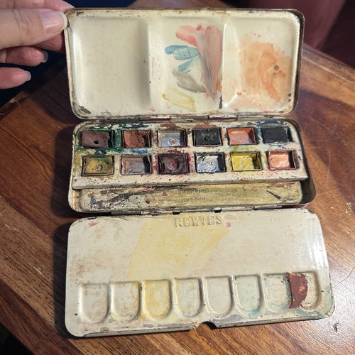 Vintage reeves watercolour - vintage,