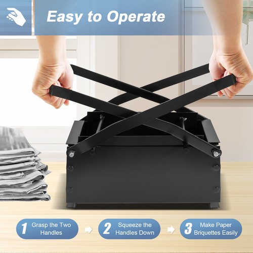 Paper log briquette maker fire - paper,