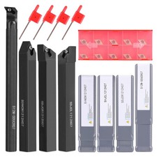 4Set 12mm Shank Lathe Turning