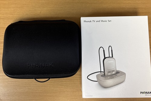 Phonak and music set - tv,