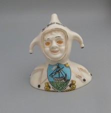 China Crested Ware, Clifton Ye Jester Awake & Asleep, North Berwick Rd No 473172