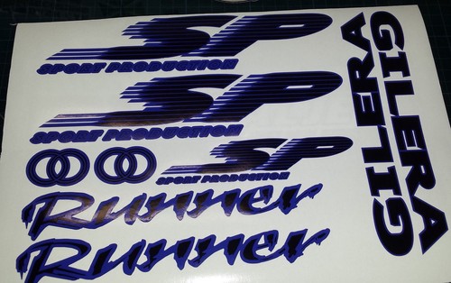 Gilera runner sticker decal - gilera, sp