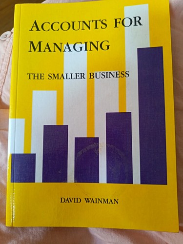 Accounts for managing - managing, the