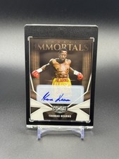 2025 Panini Combat Anthology Combat Immortals Boxing Legend Thomas Hearns Auto