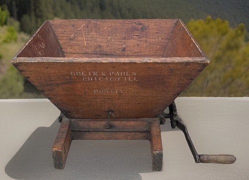 Fruit crusher wine making - fruit,