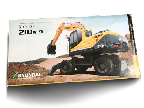 Robex 210w hyundai - robex, wheeled