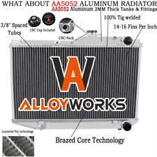 3 Row Core Radiator For TOYOTA COROLLA AE86 4AGE GTS 84-87 1985 MT Aluminium
