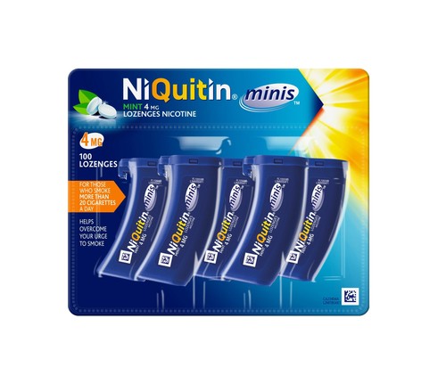Niquitin 4mg minis - niquitin,