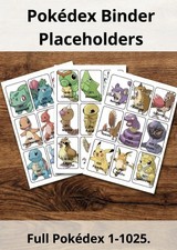 Complete Pokédex Binder