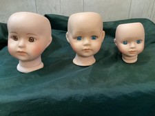 Vintage  Porcelain Doll Heads