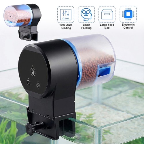 Aquarium fish feeder - aquarium, dual