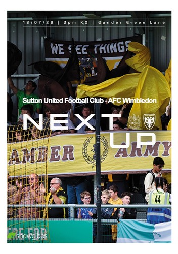 Sutton united wimbledon afc - sutton,