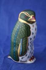 ROYAL CROWN DERBY HARRODS ROCKHOPPER PENGUIN PAPERWEIGHT BOXED + CERT
