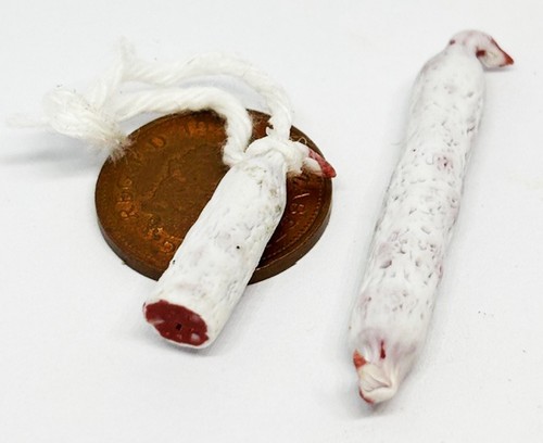Dolls house sliceable salami - dolls,