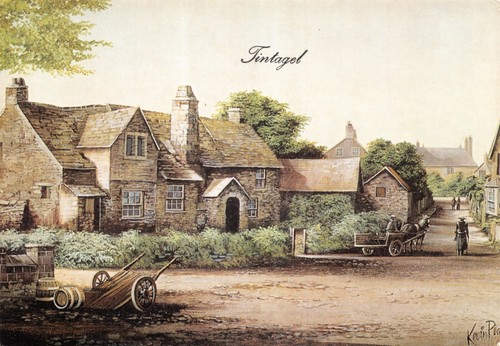 Kevin platt paintings tintagel - platt,