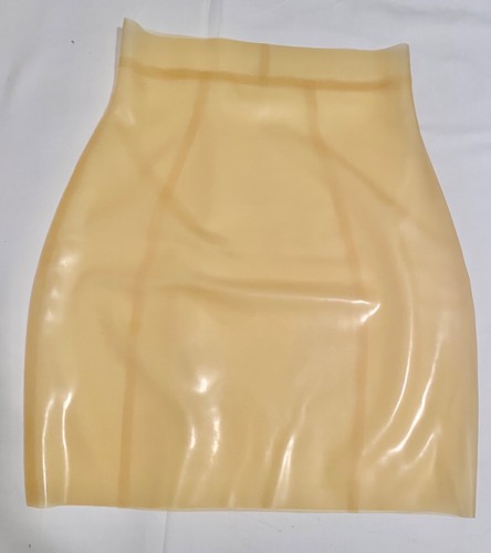 Latex transparent skirt - latex,
