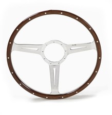 Steering wheel dished wood - dished,