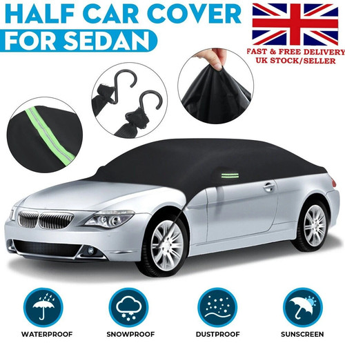 Half car cover top - half,