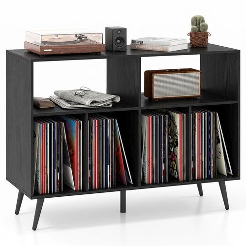 Record player stand black - record, 3
