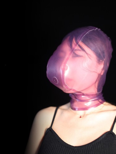 Transparent latex hood - latex,