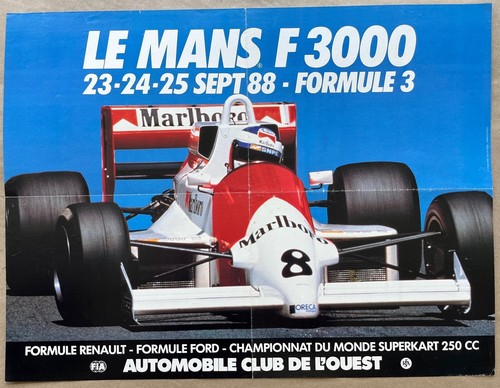 Poster 1988 mans f3000 f3 - poster, le