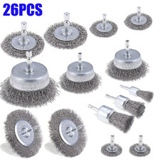 26Pcs Rotary Brass Wire