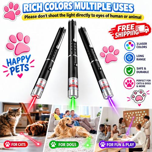 Red laser pointer pen light - laser,