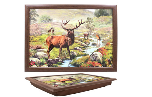 King stag laptray cushioned - king,