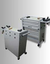 Grey Tool Trolly with 8