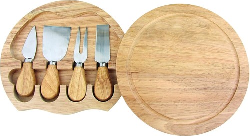 Cheese board and knives set - cheese,