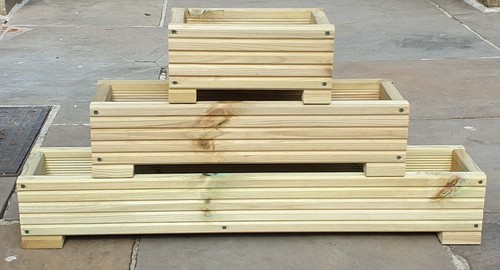 Long wooden decking - wooden,
