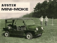 Austin Mini Moke 1966-1967 UK Market Foldout Sales Brochure