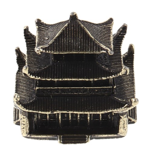 Brass gazebo model japanese - gazebo,